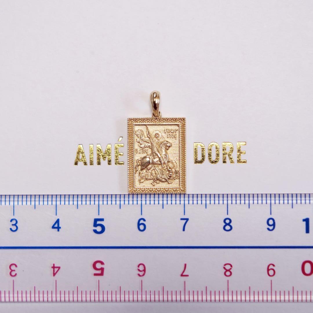 アクセサリー Aime Leon Dore 14Kt Saint e Pendant