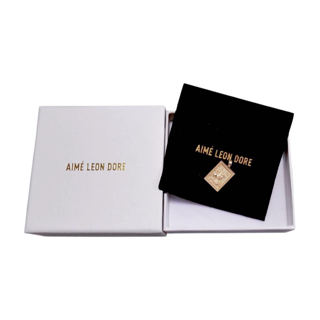 アクセサリー Aime Leon Dore 14Kt Saint e Pendant