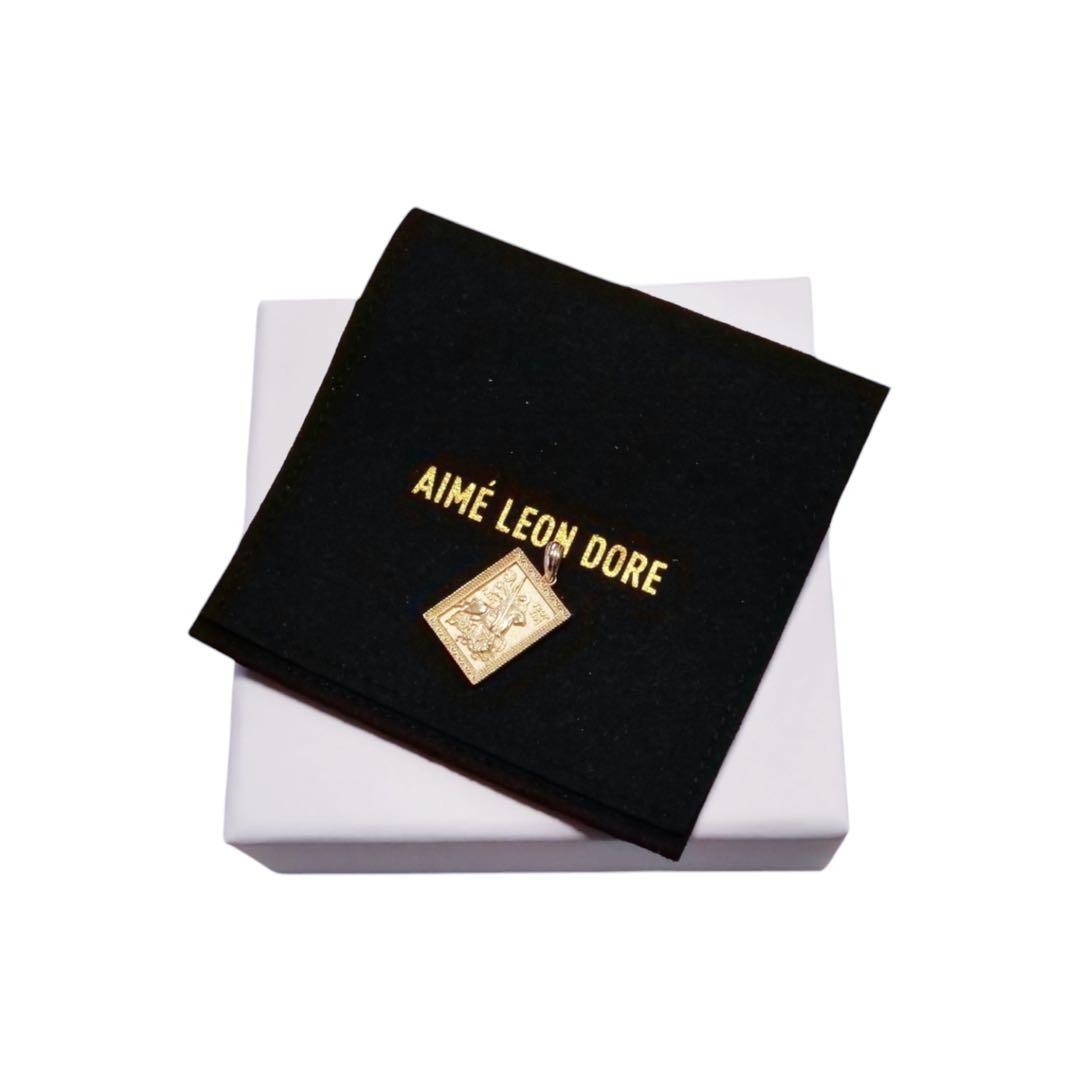 アクセサリー Aime Leon Dore 14Kt Saint e Pendant