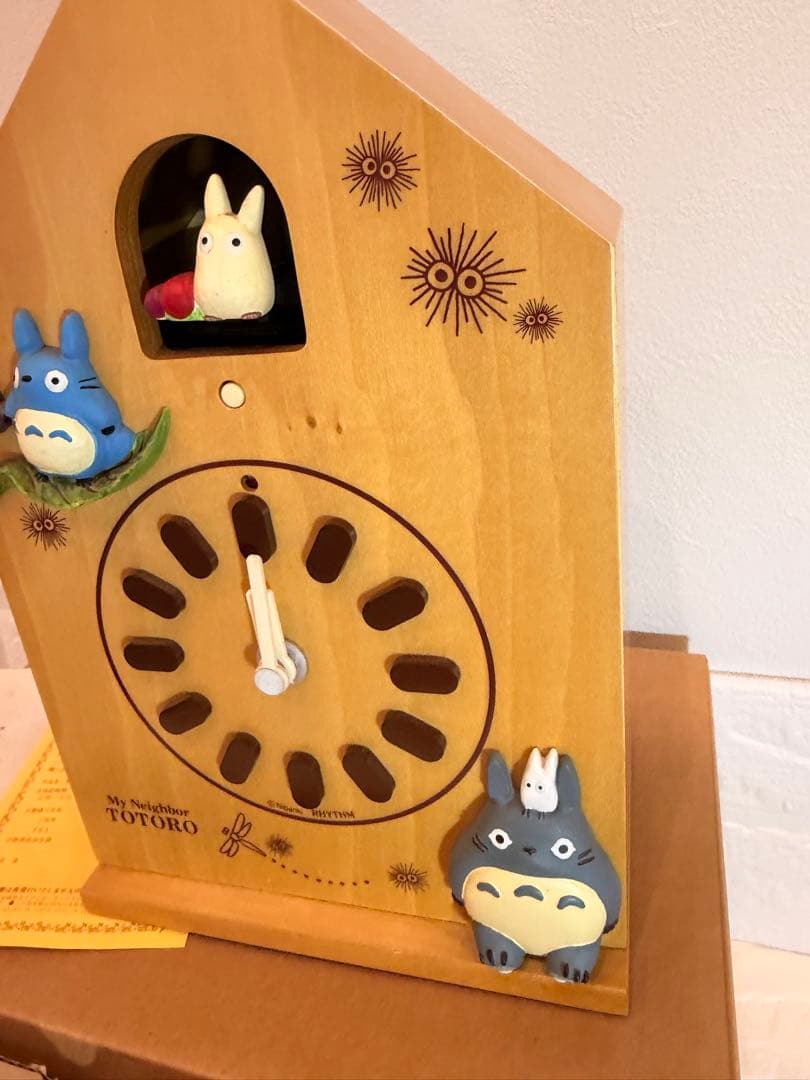 スタジオジブリ　となりのトトロ 鳩時計 からくり時計リズム時計