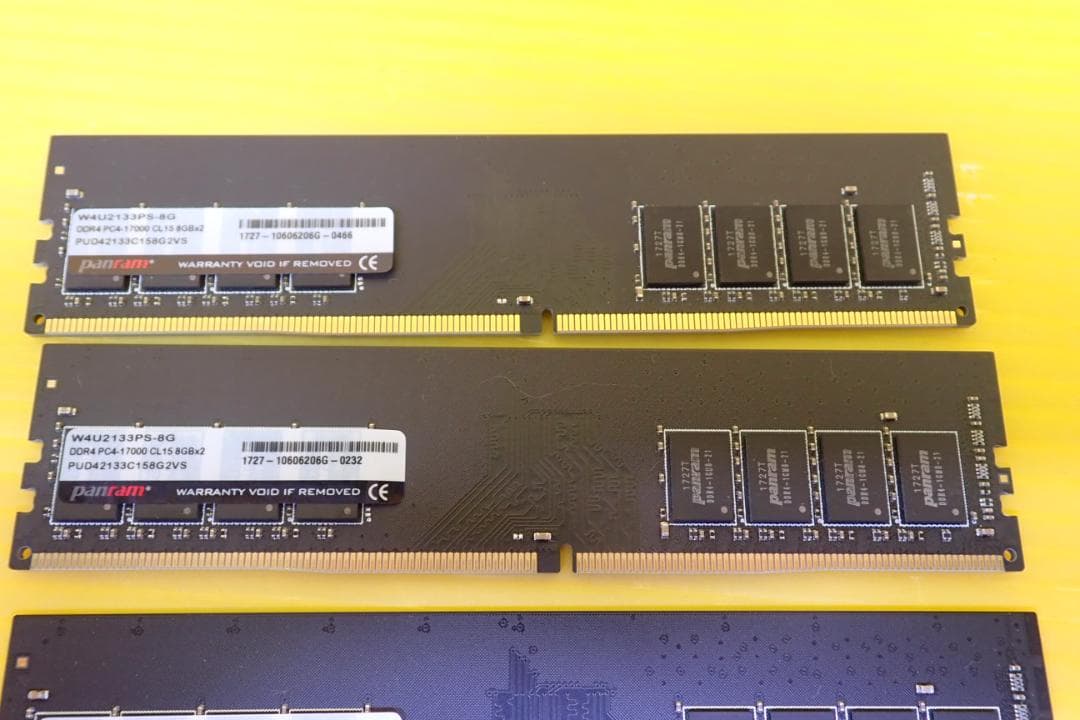 bdm252#Panram W4U2133PS-8G 8GB メモリ 4枚
