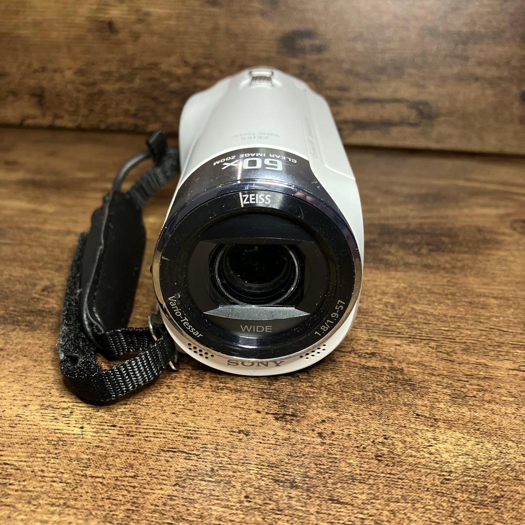 SONY HANDYCAM HDR-CX470 白 21年製