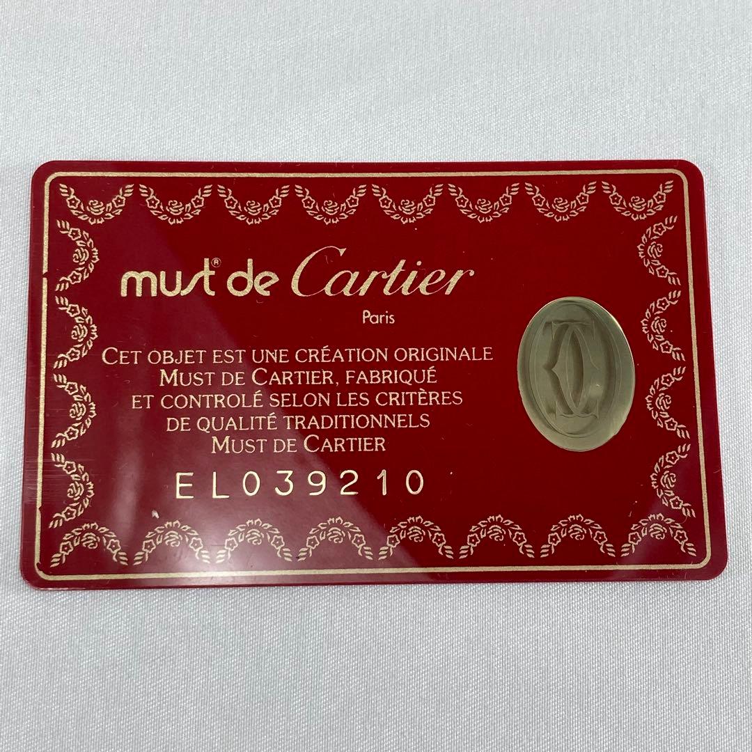 【未使用級】Cartier 二つ折り長財布　パシャライン　レザー　ブラック　箱付