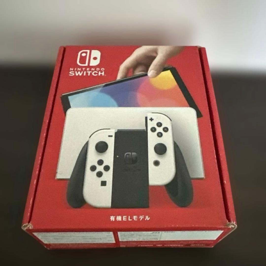 整備済み品Switch本体有機EL Joy-Conホワイト