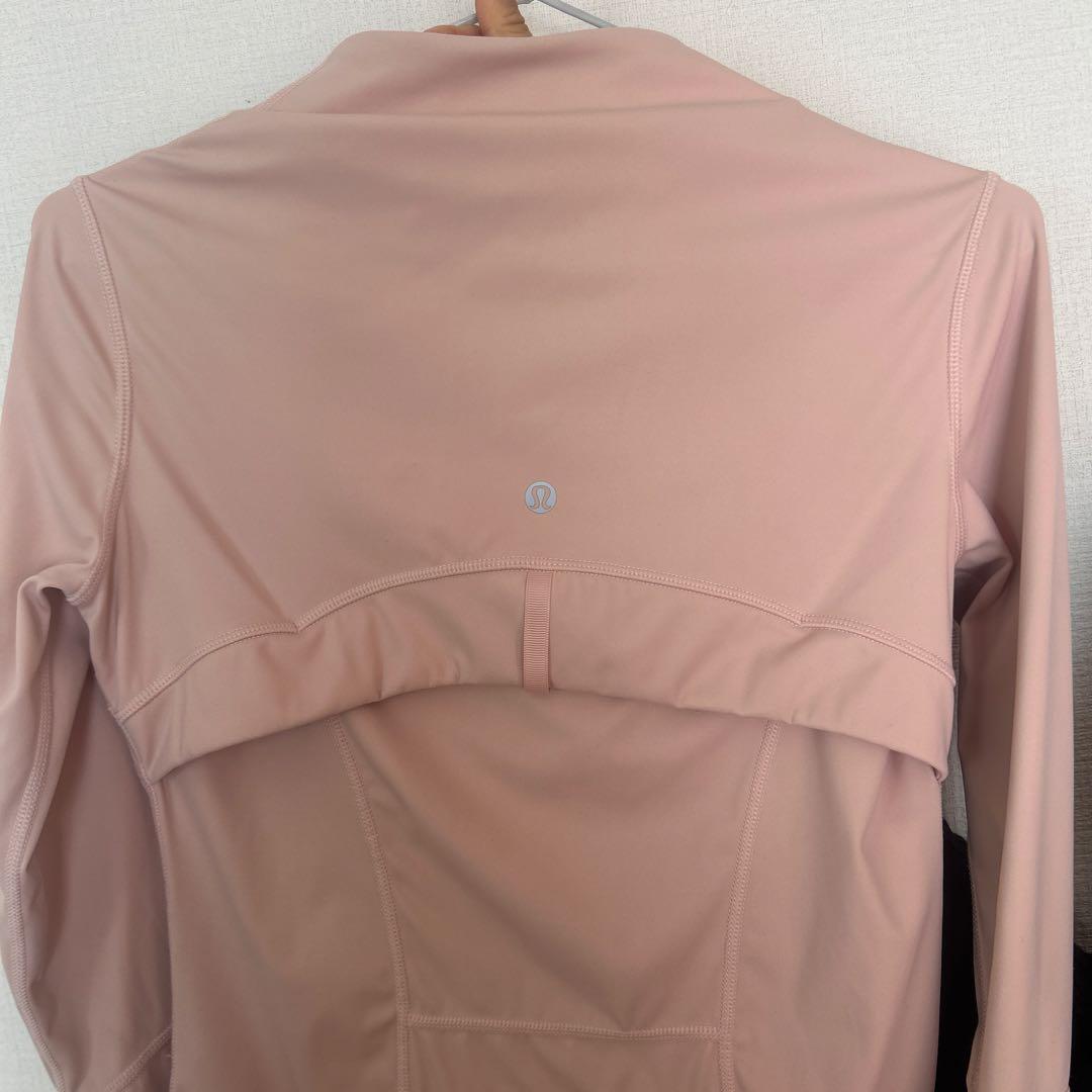 NYX lululemon Define ジャケットNulu ライトピンク