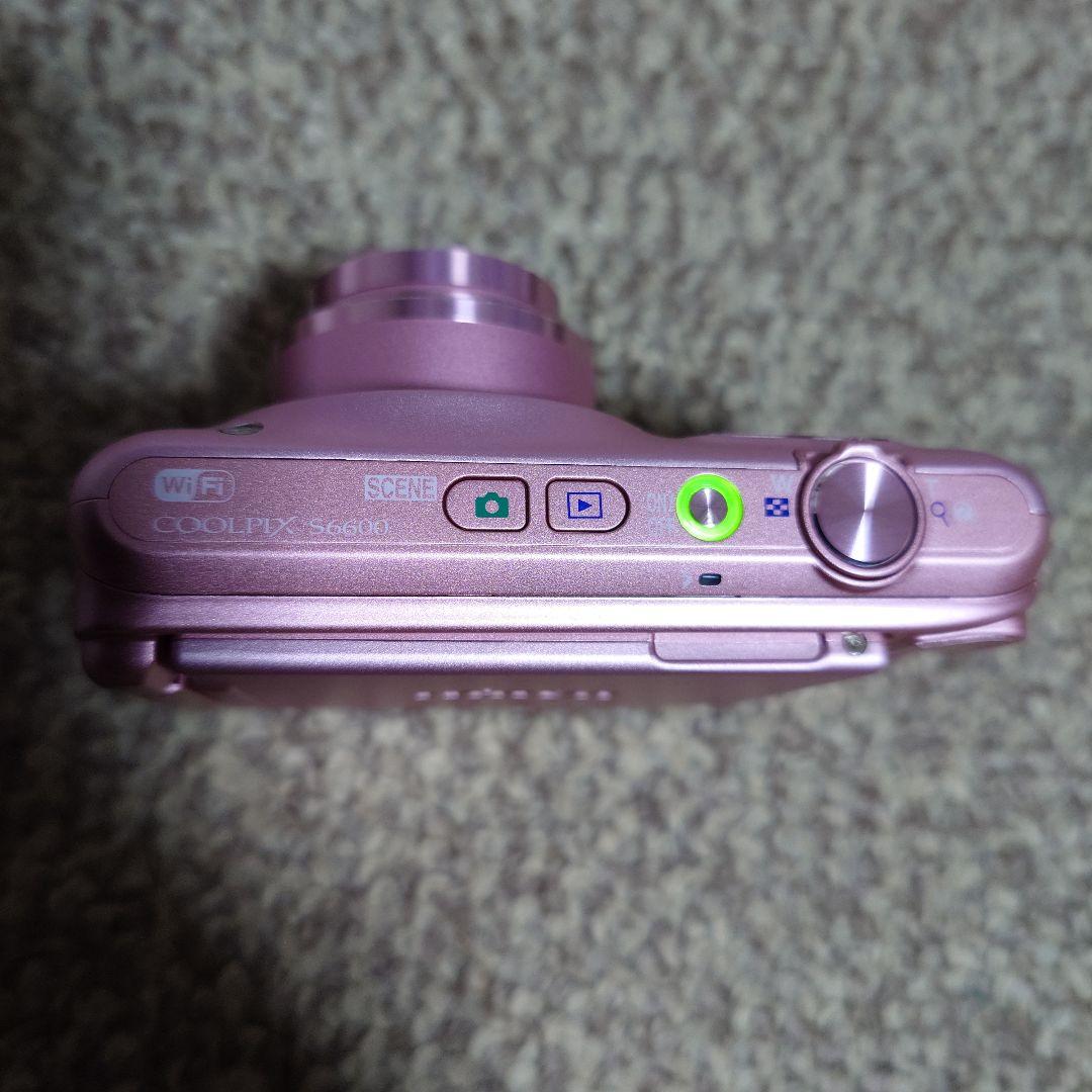 希少 美品 Nikon COOLPIX S6600 シルキーピンク