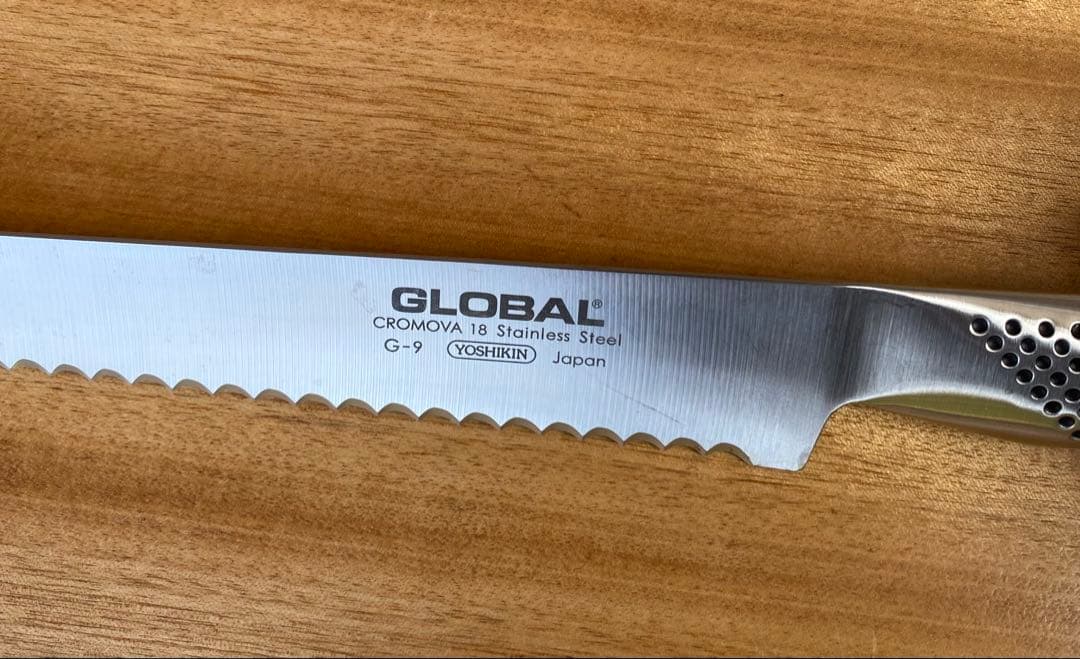 グローバル　パン切り包丁　G９