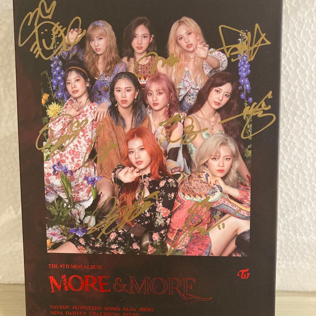 TWICE 直筆サイン入りミニアルバム