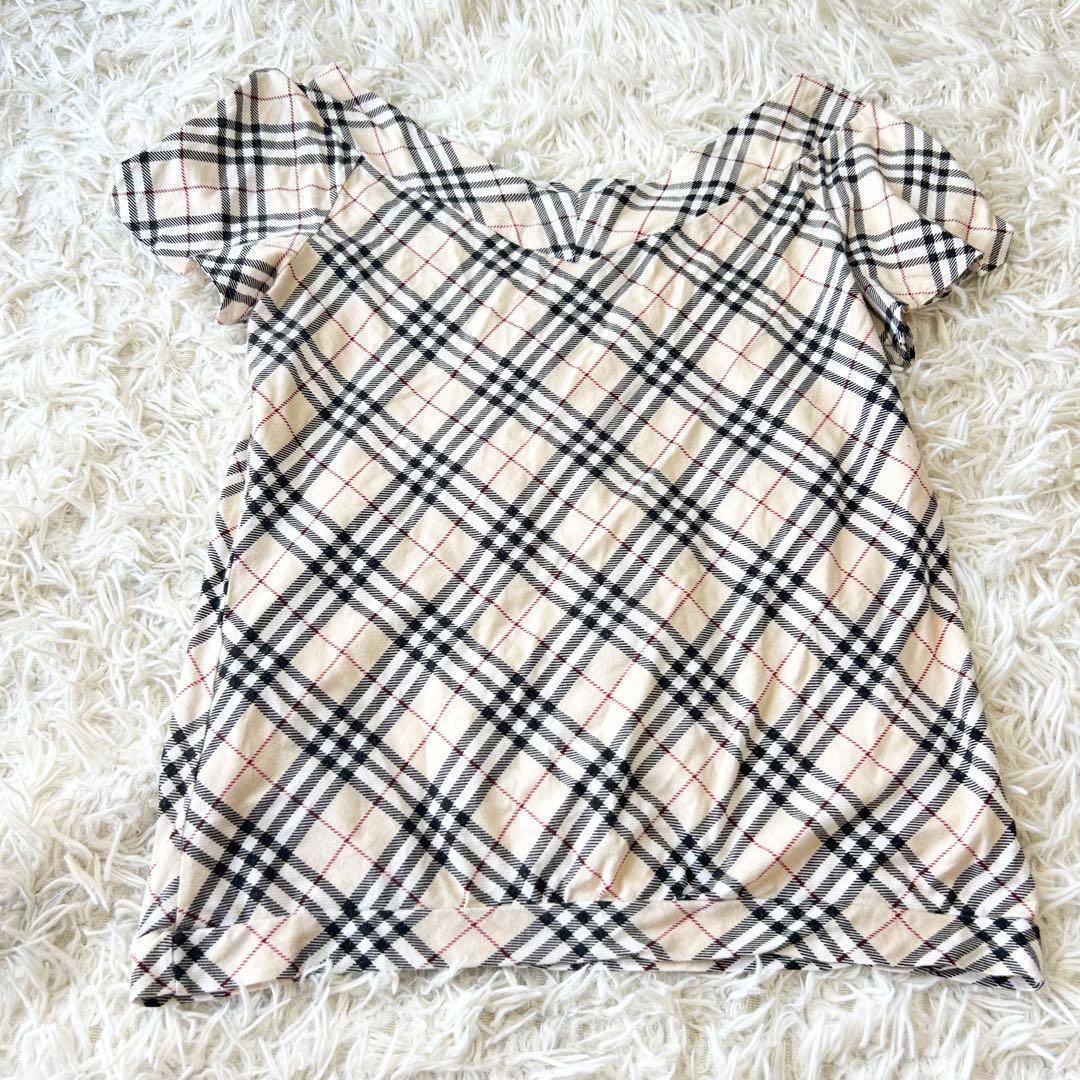 BURBERRY BLUE LABEL 2wayカットソー オフショル 半袖