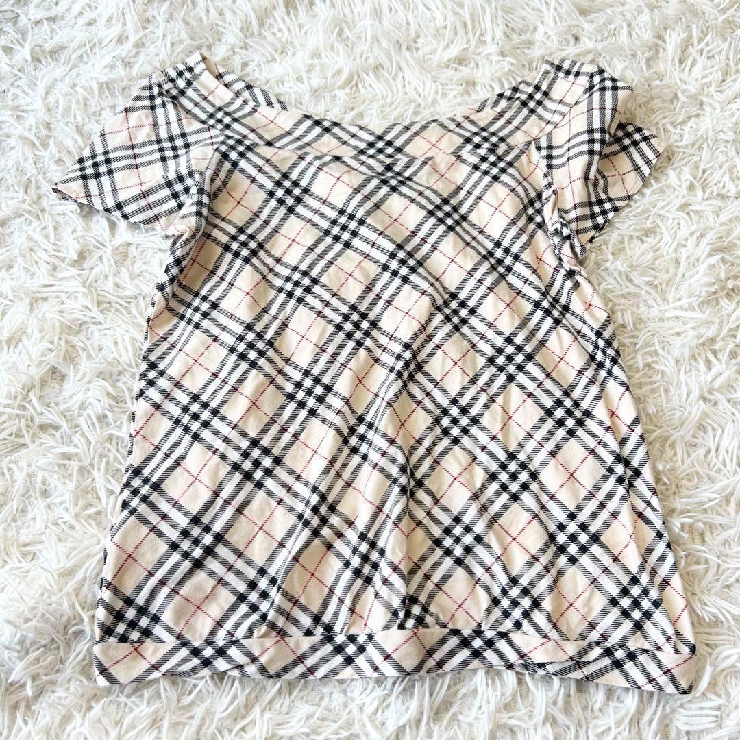 BURBERRY BLUE LABEL 2wayカットソー オフショル 半袖