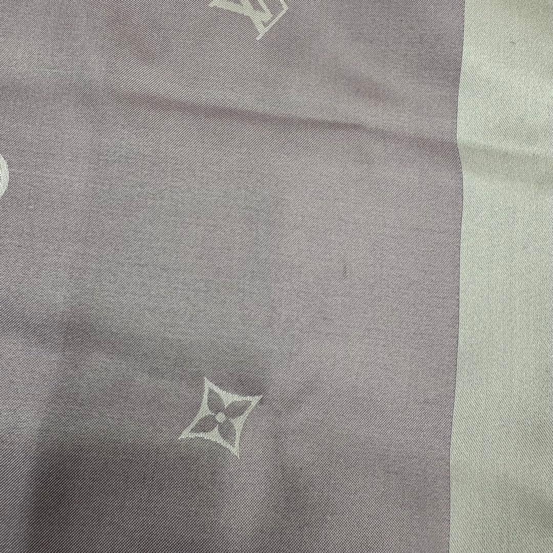 LOUIS VUITTON モノグラム ストール　パープル　エシャルプ　カプリ