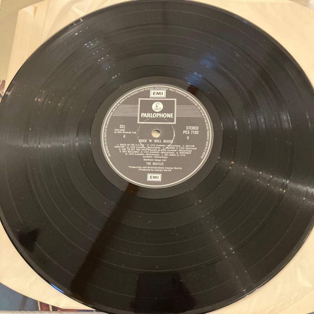 Beatles Rock 'n' Roll Music UK盤LP