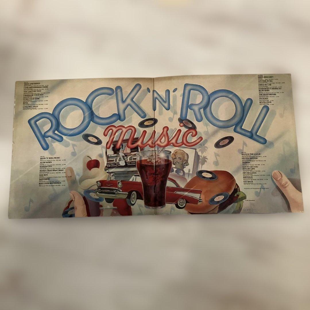 Beatles Rock 'n' Roll Music UK盤LP