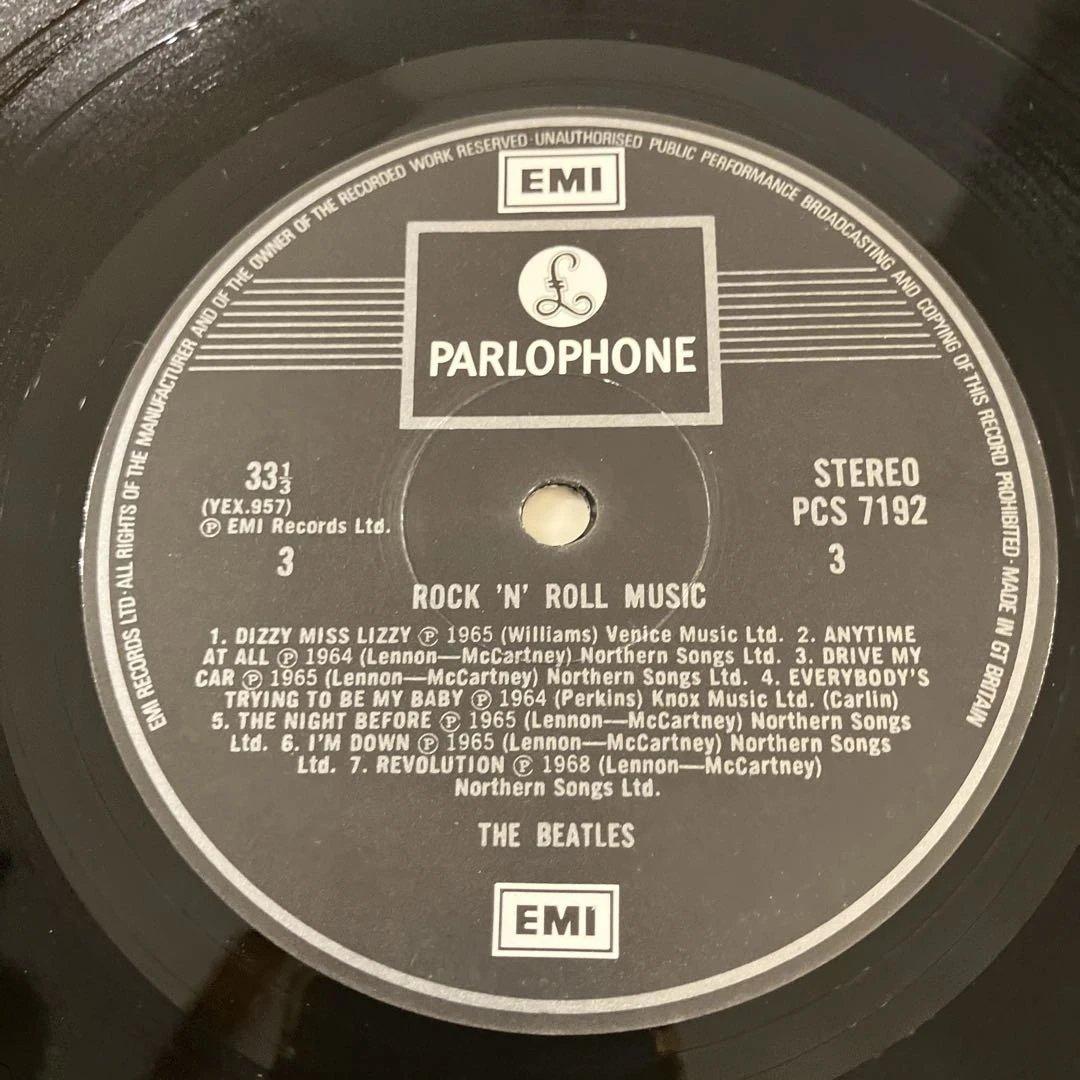 Beatles Rock 'n' Roll Music UK盤LP