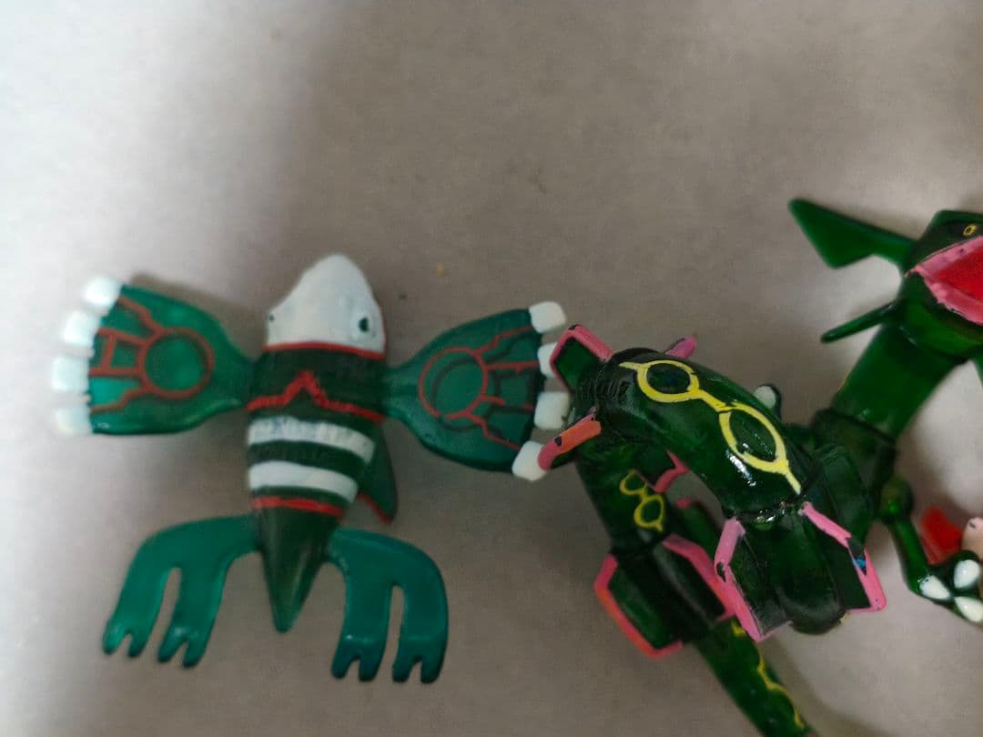 レックウザ グラードン カイオーガ クリア　モンコレ　希少　フィギュアセット