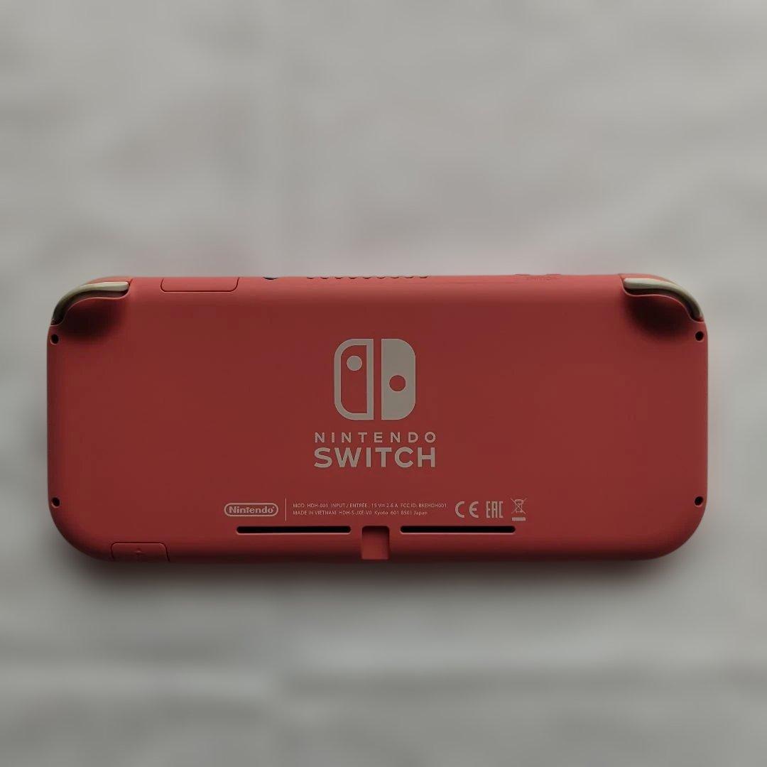 【美品】Nintendo Switch Lite ピンク ACアダプター付き