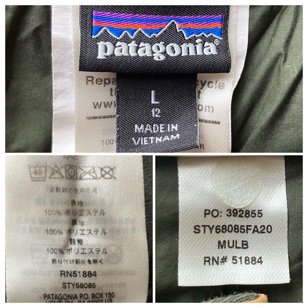 パタゴニアpatagoniaキッズLスノーウェアパンツスキースノーボード雪山