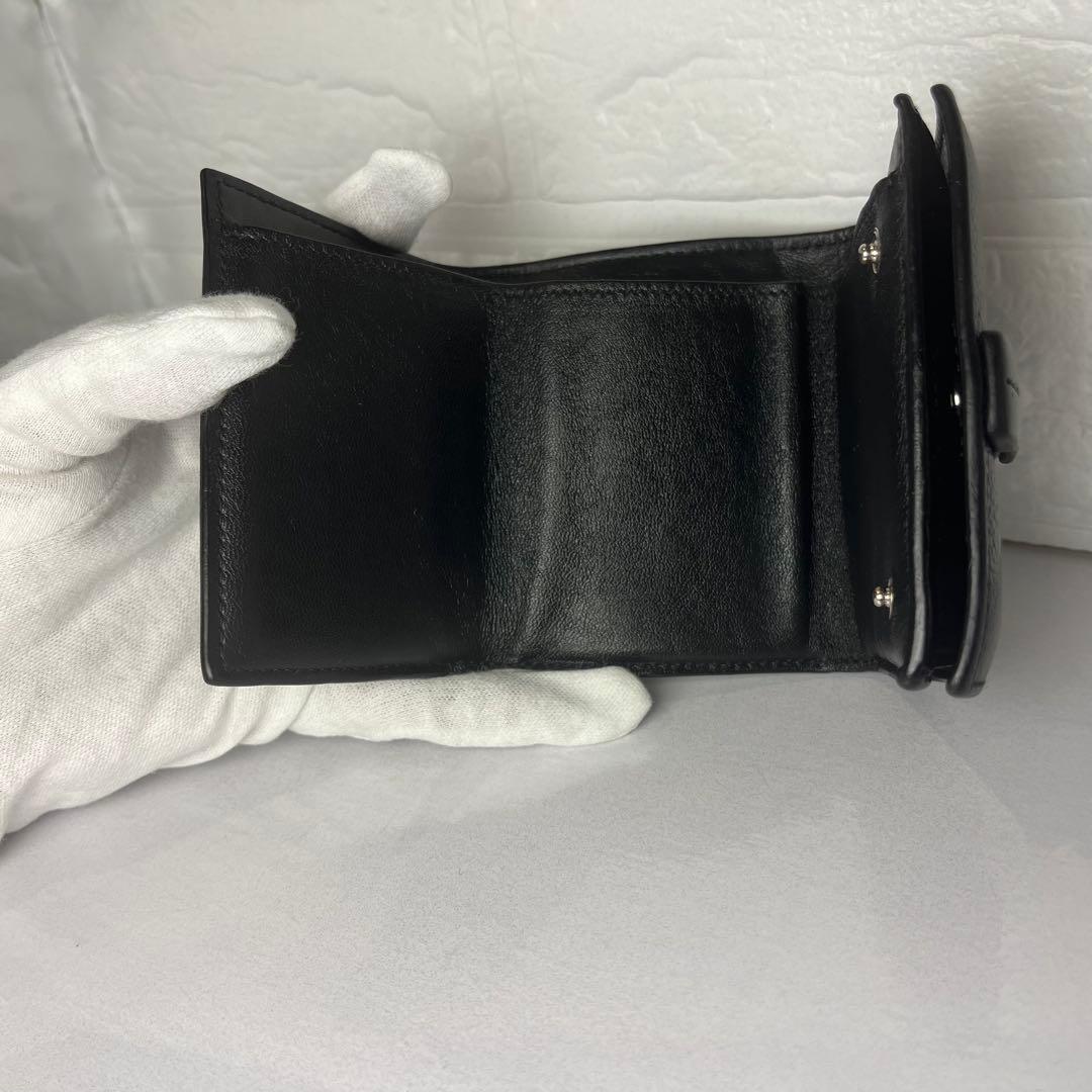 LOEWE ロエベ スモールバーティカルウォレット 財布 ブラック コンパクト