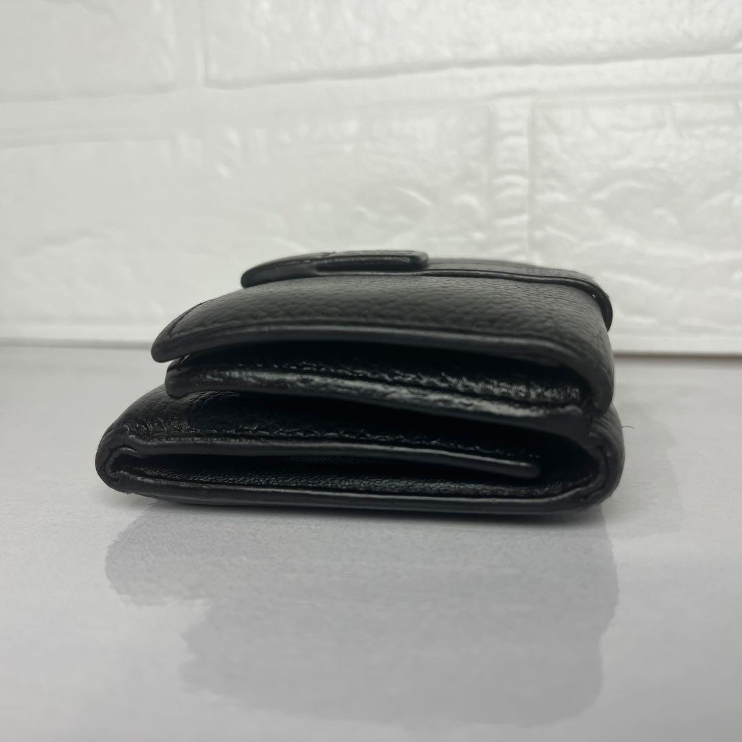 LOEWE ロエベ スモールバーティカルウォレット 財布 ブラック コンパクト