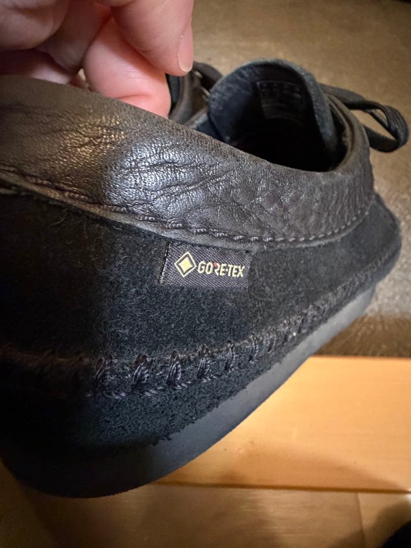 クラークス ワラビーGTX Black UK8.5