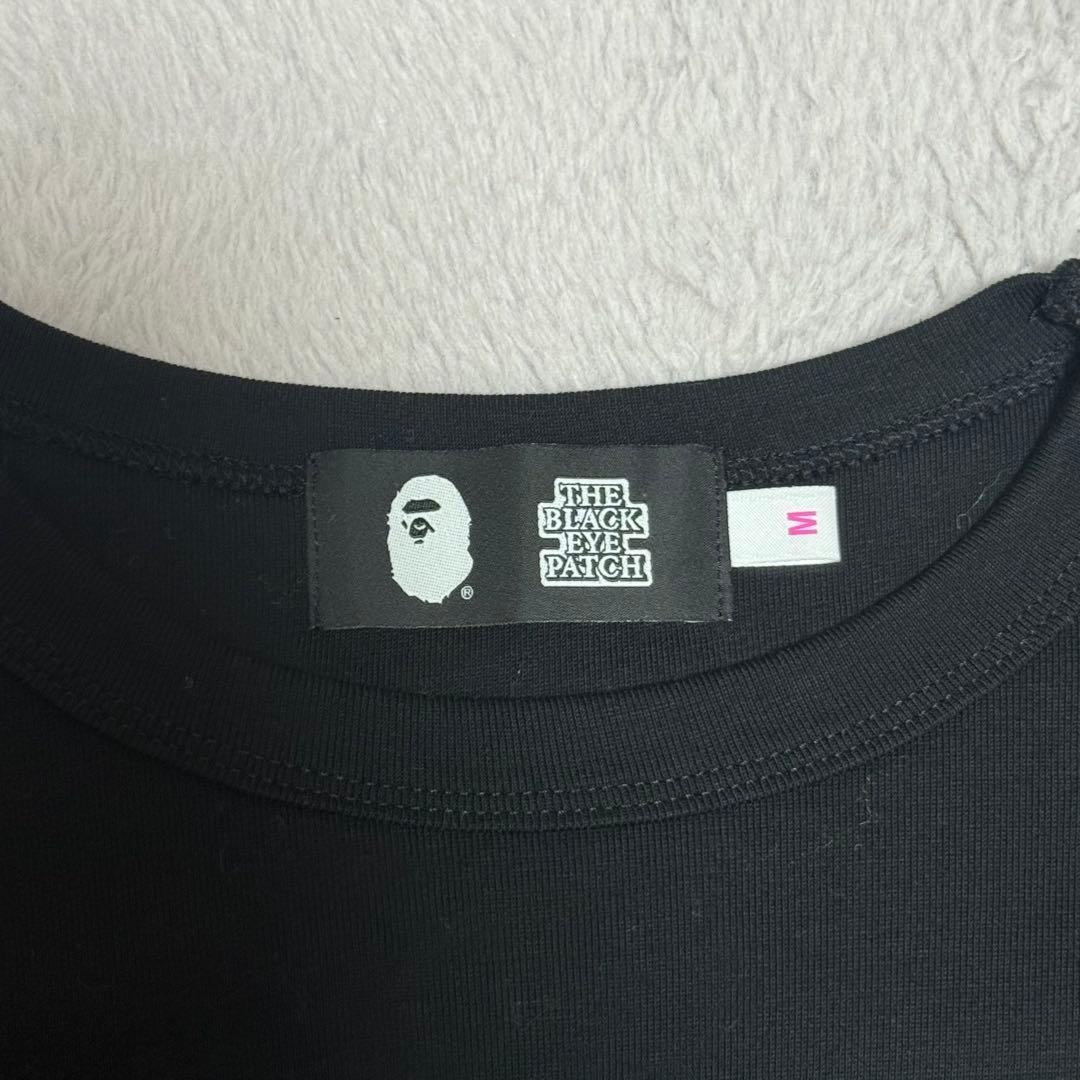 トップス BLACK EYE PATCH BAPE COLLEGE MINI TEE