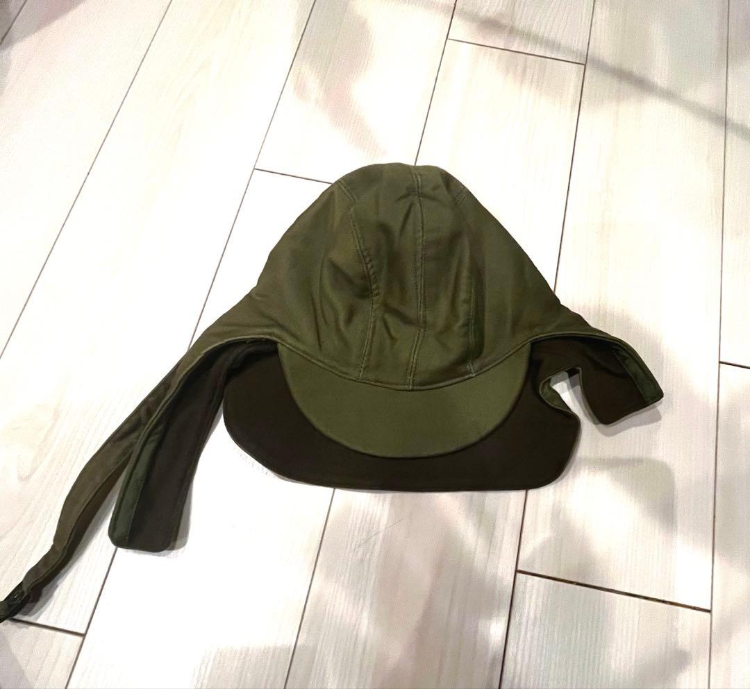 実物 新品 デッドストック 米軍 40’s N-1デッキCAP