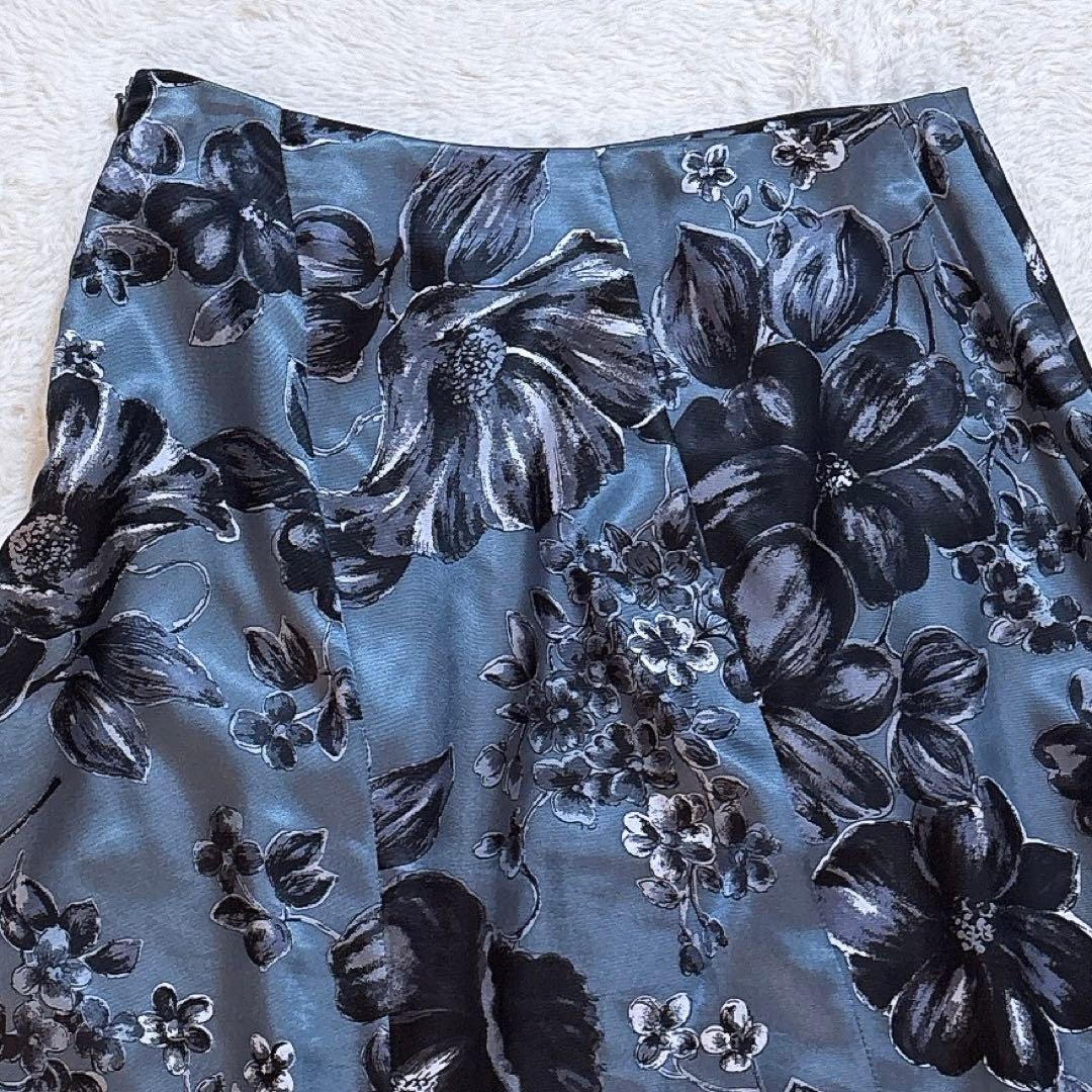 [超美品]VERMEIL par iena フラワープリント スカート 40