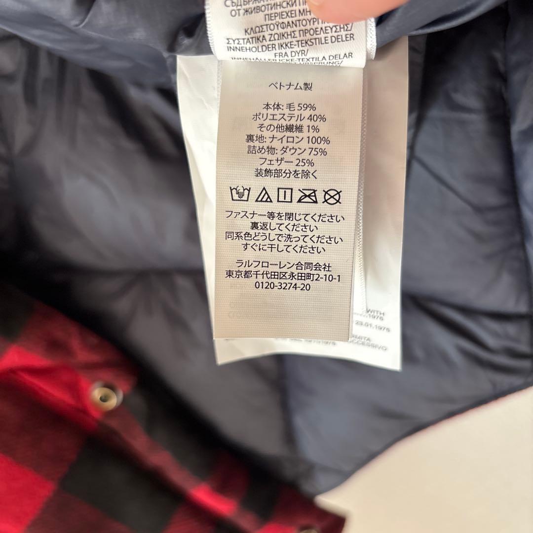 W*r様 ラルフローレン ダウンジャケットPOLO RRL Ralph RLXブ