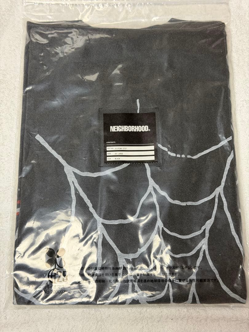 【新品・未使用・レアサイズ】NEIGHBORHOOD ブラック XXL Tシャツ