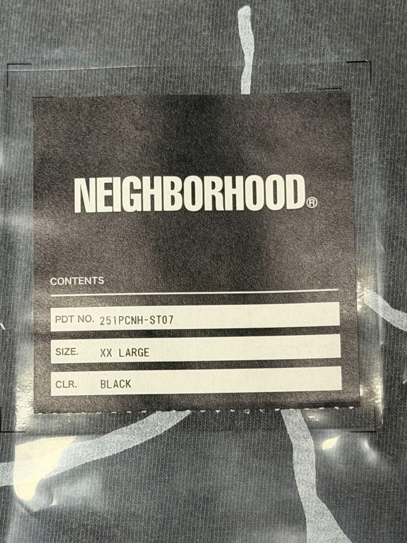 【新品・未使用・レアサイズ】NEIGHBORHOOD ブラック XXL Tシャツ