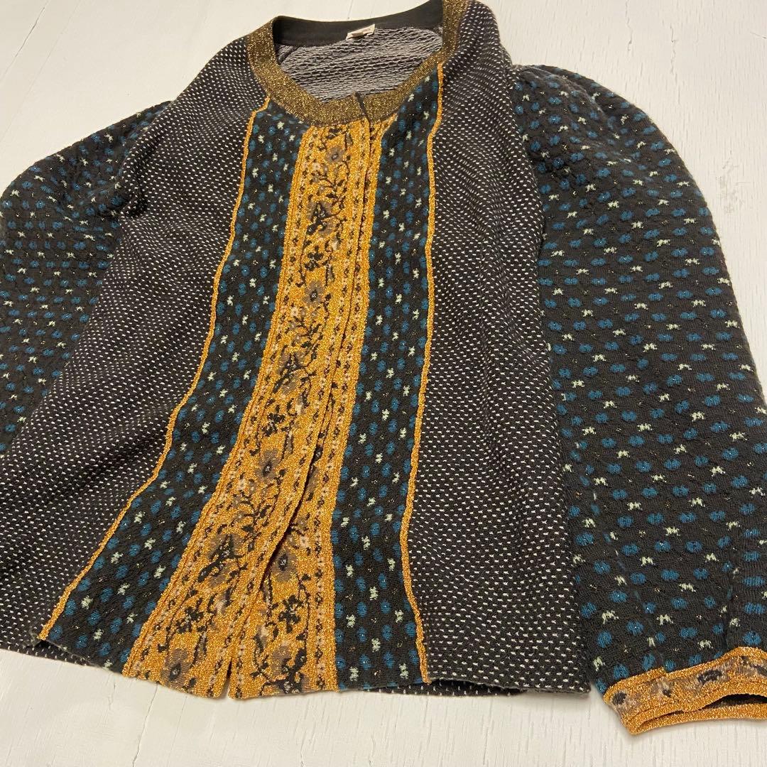 【極美品】イタリア製 KENZO ケンゾー 希少　カーディガン　総柄