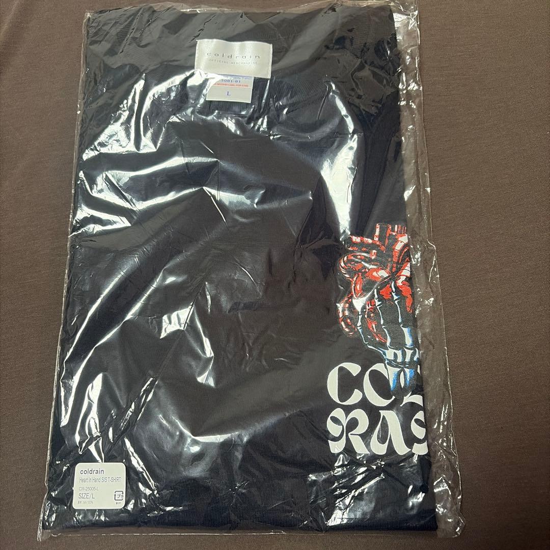 【新品未使用】coldrain Heart in Hand Tシャツ L