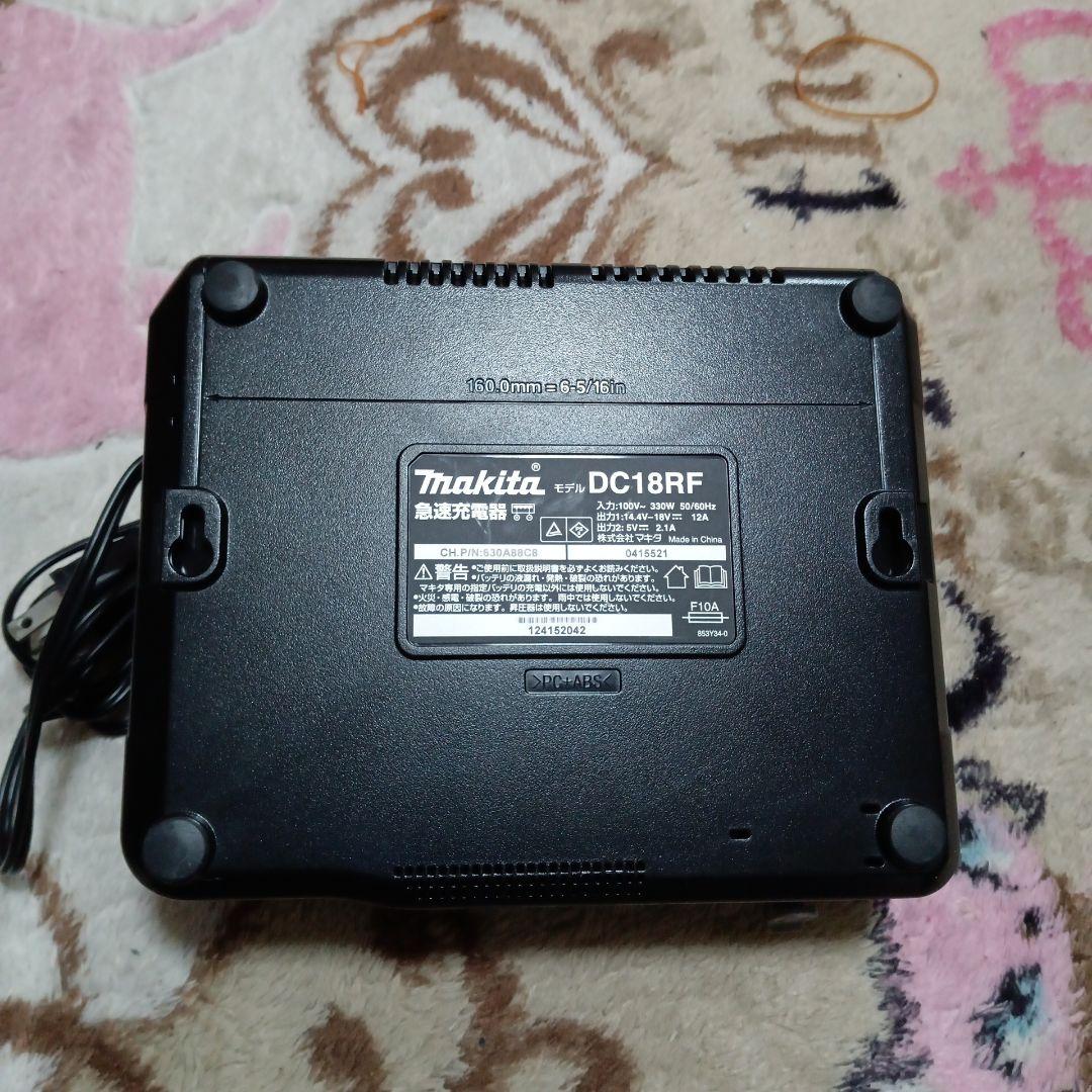 マキタ18V充電式クリーナ CL282FD 純正バッテリー、純正急速充電器付