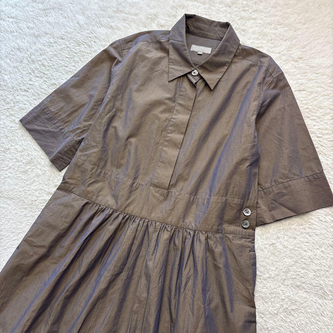 マーガレットハウエル FINE COTTON CHAMBRAY ワンピース