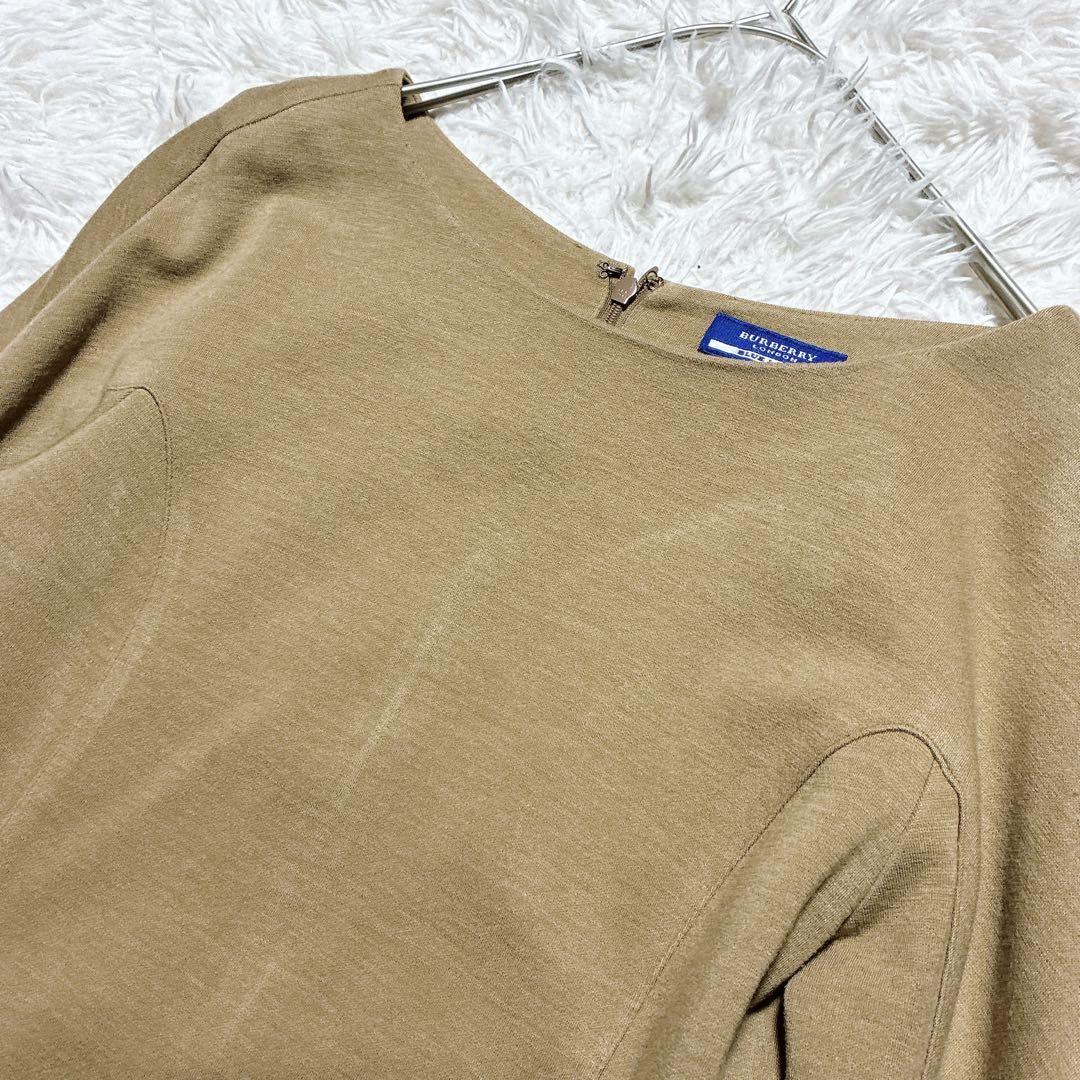 るみこ ⭐️バーバリーブルーレーベル　ワンピース ストレッチ　ベルト
