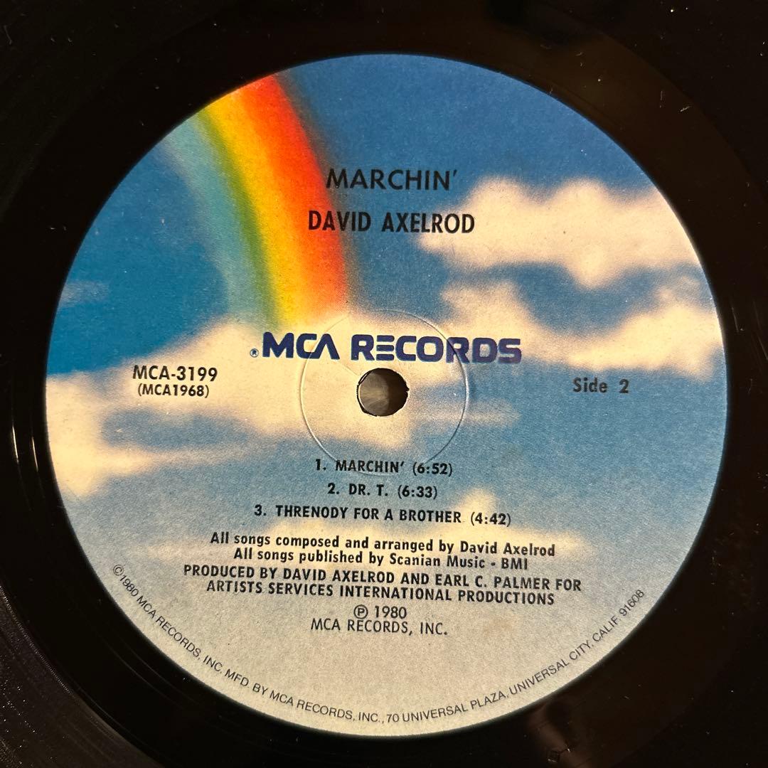 David Axelrod Marchin' デヴィッド・アクセルロッド