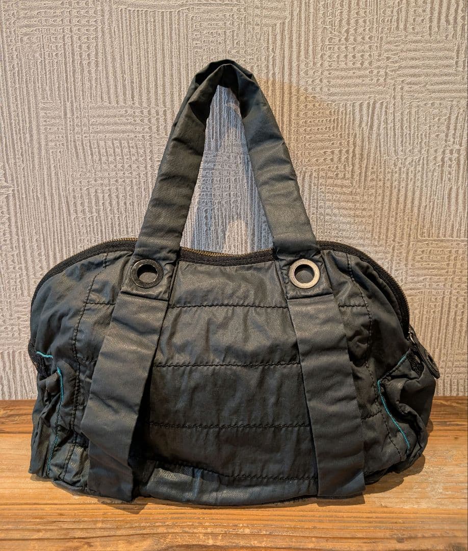 DIESEL Boston bag ボストンバッグ　黒　ブラック　トートバッグ