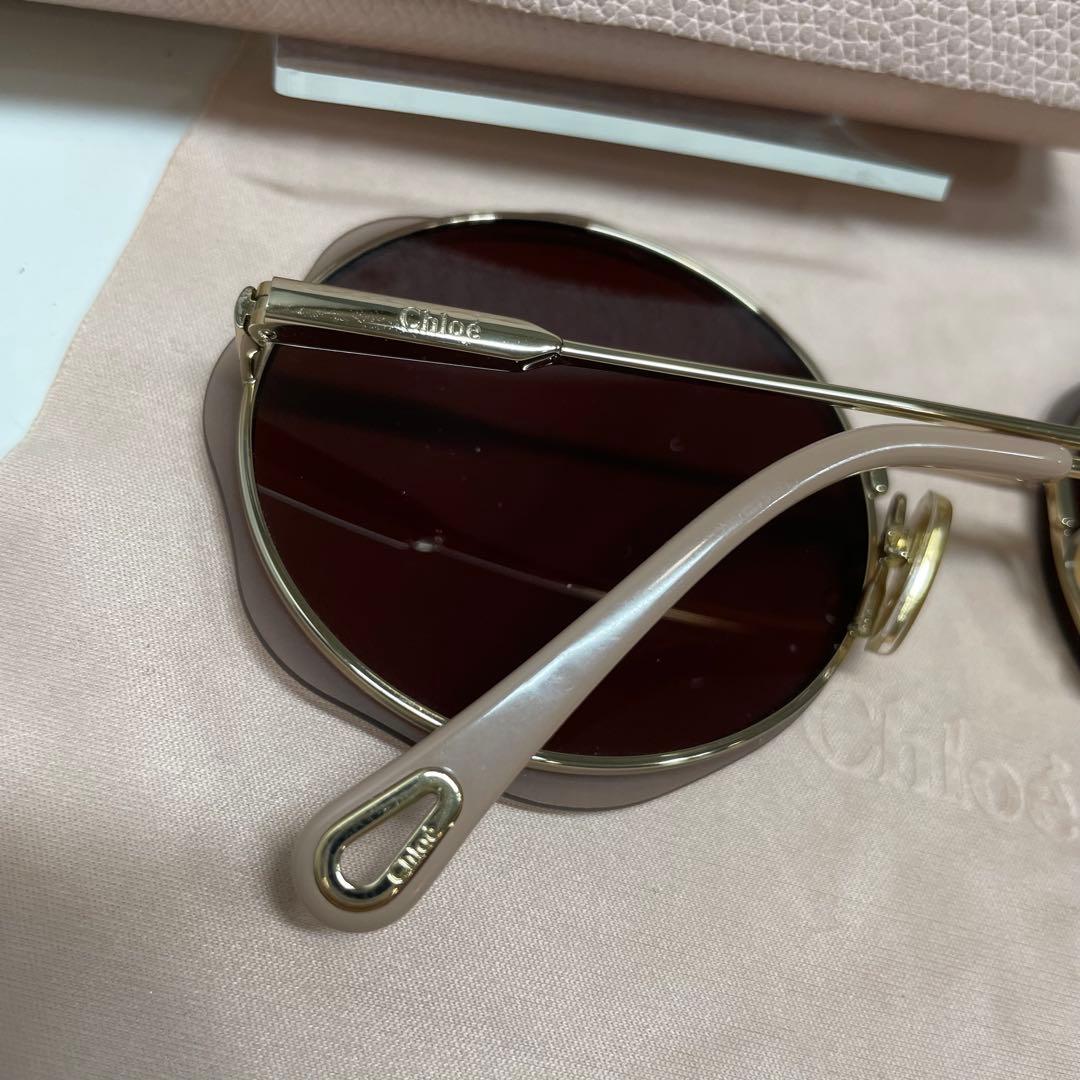 c*s様 未使用品　Chloé ブラウンオクタゴナルサングラス