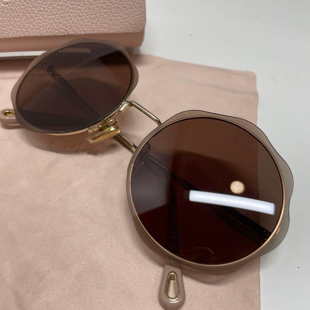 c*s様 未使用品　Chloé ブラウンオクタゴナルサングラス