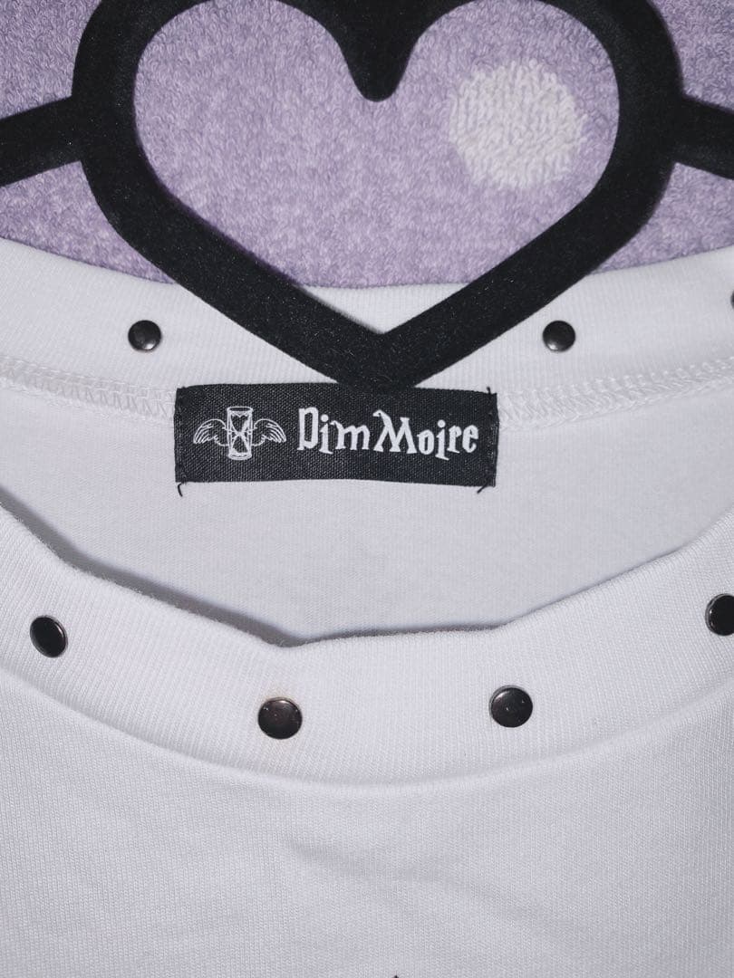 DimMoire Baby skull BIG Tシャツ ‎白 早い者勝ち