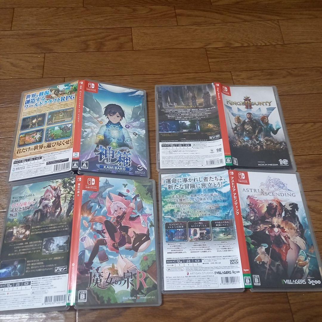 Switch DS RPG 5本まとめ売り 魔女の泉R メタルサガ 神箱 完品