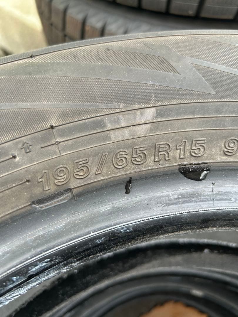 ☆送料込み　ヨコハマタイヤ IG70 195/65R15 2本