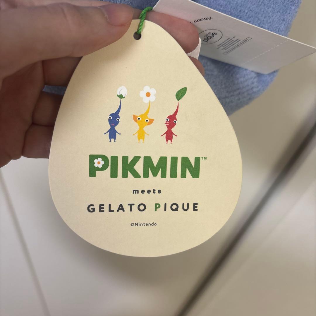 ジェラピケ　PIQUE ルームウェア セットアップ ピクミン　青