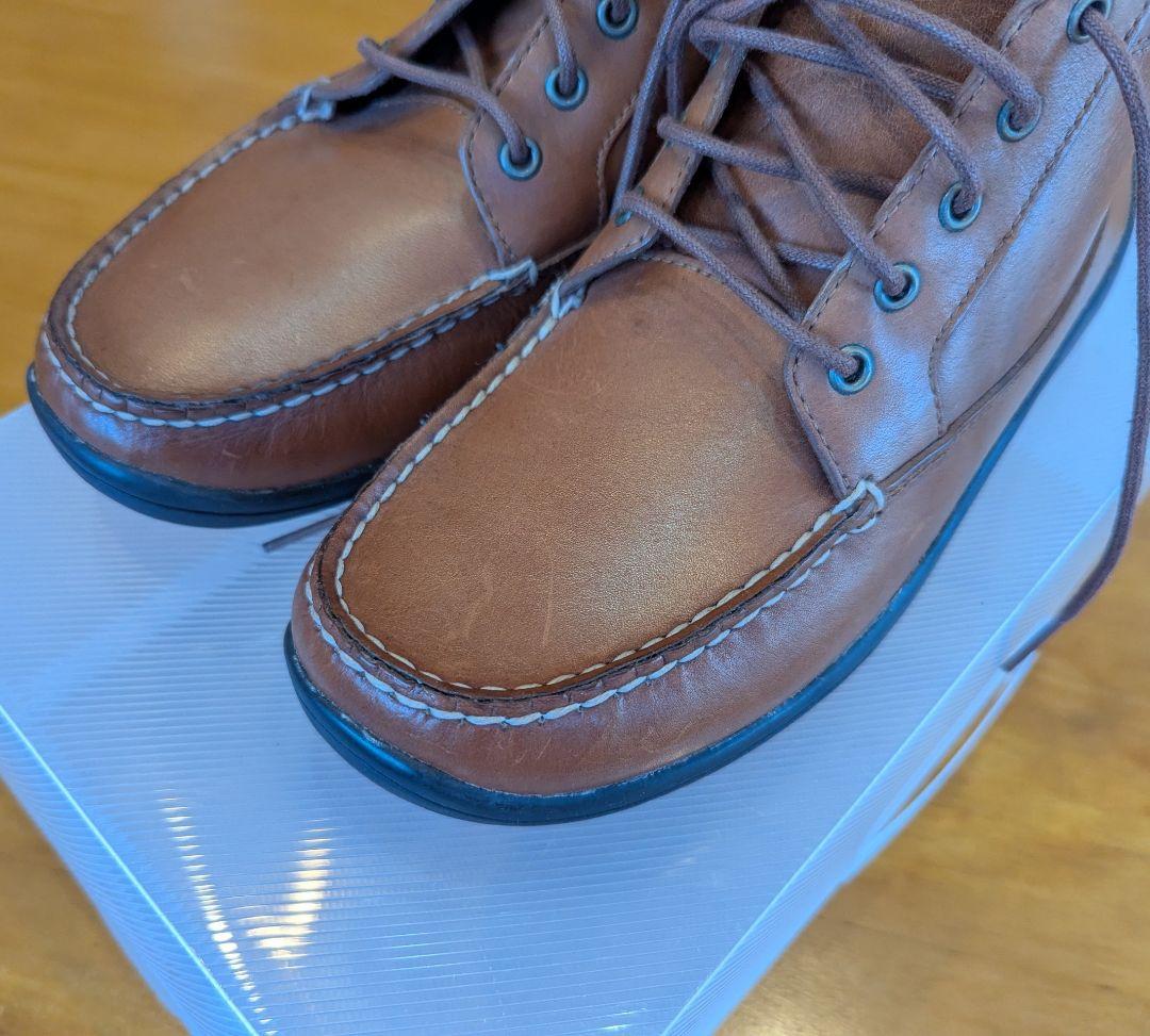 【希少 美品】POLO SPORT ポロスポーツ レザーシューズ ブラウン