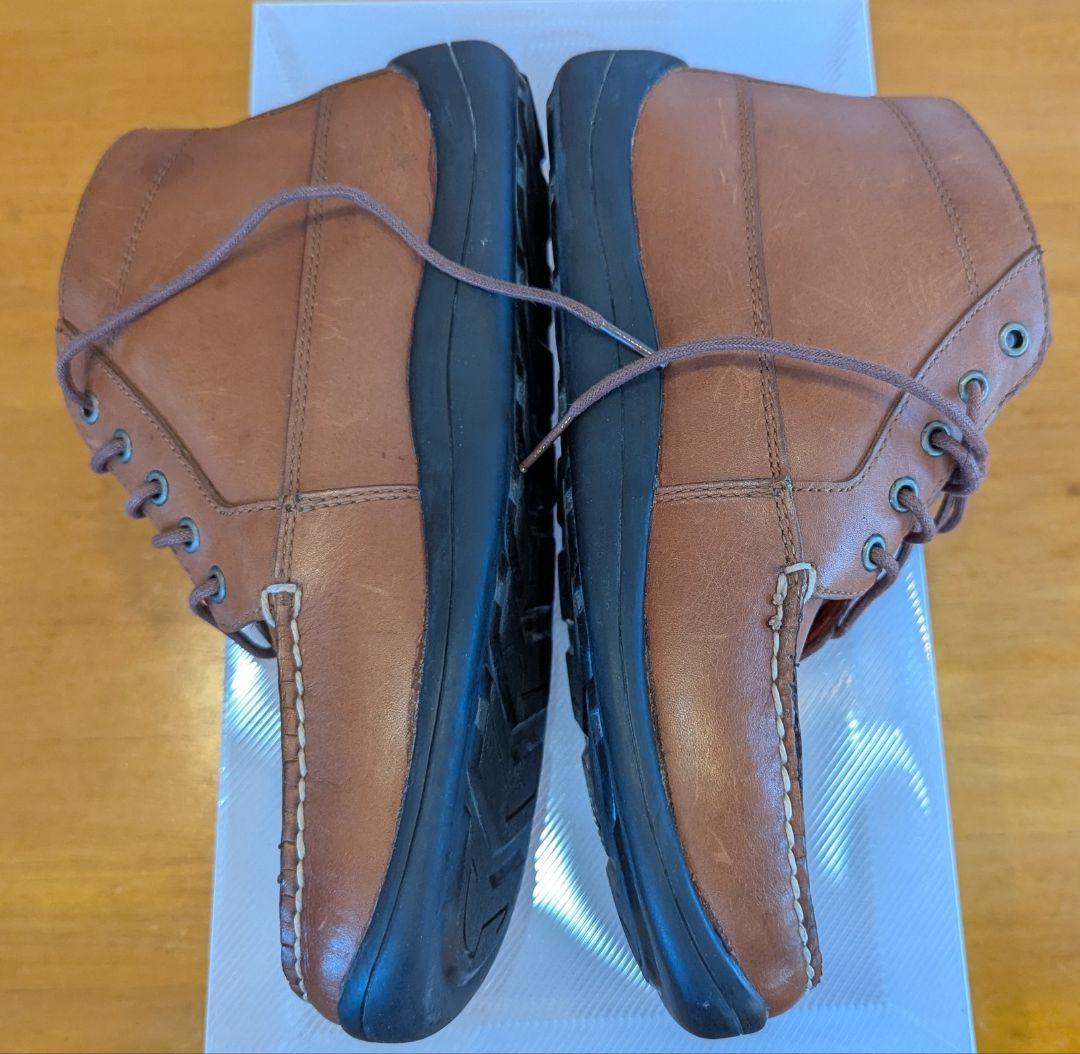 【希少 美品】POLO SPORT ポロスポーツ レザーシューズ ブラウン