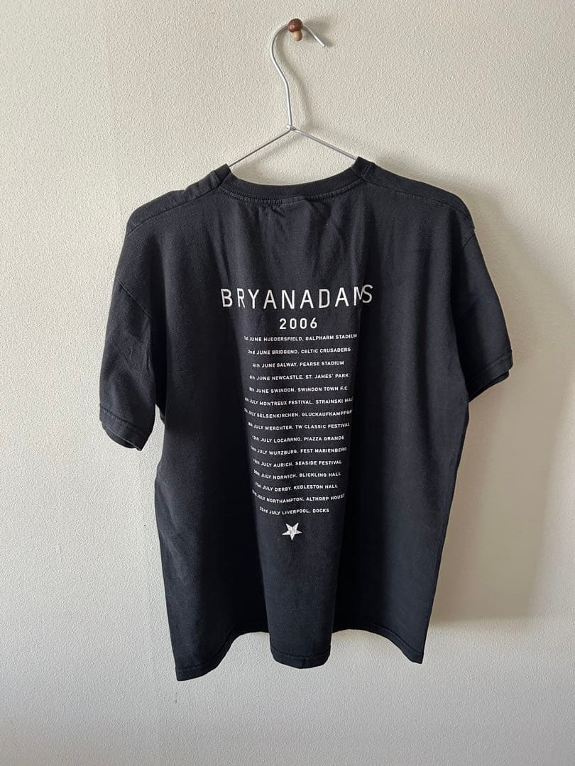BRYANADAMS 2006 Tシャツ ブラック
