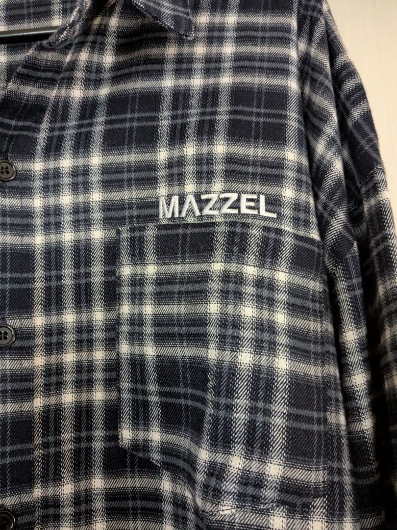 MAZZEL チェック柄 長袖シャツ