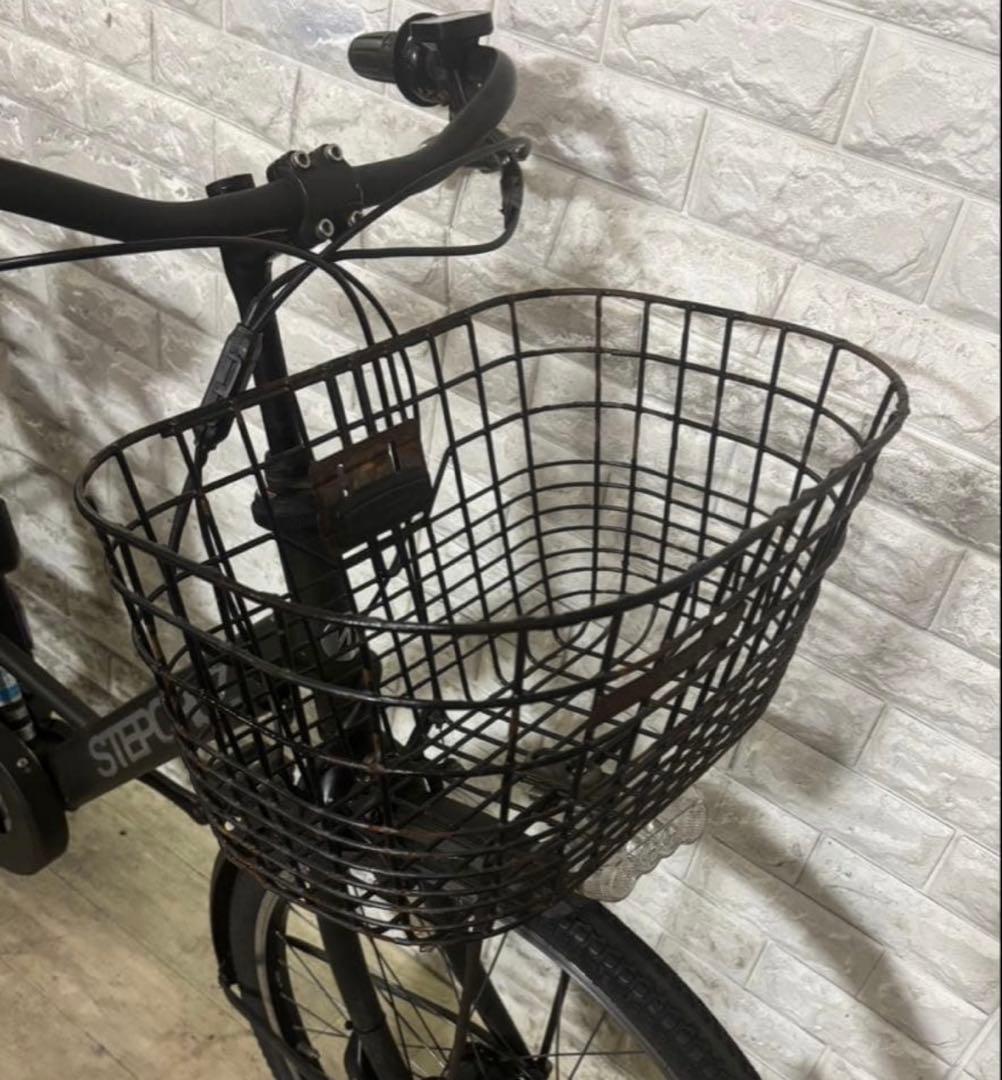 ✨人気ステップクルーズ✨カーボンベルト✨自動充電✨長距離✨ブリヂストン電動自転車