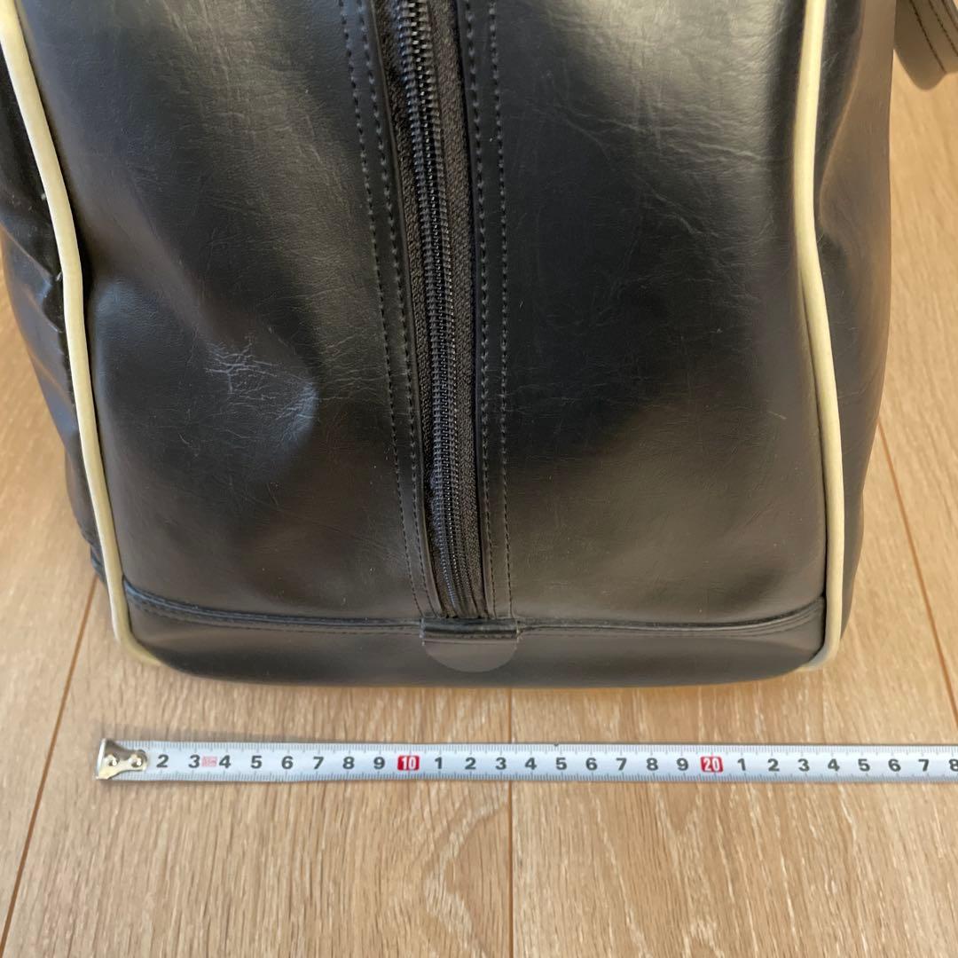 PUMA ボストンバッグ　黒　レトロ