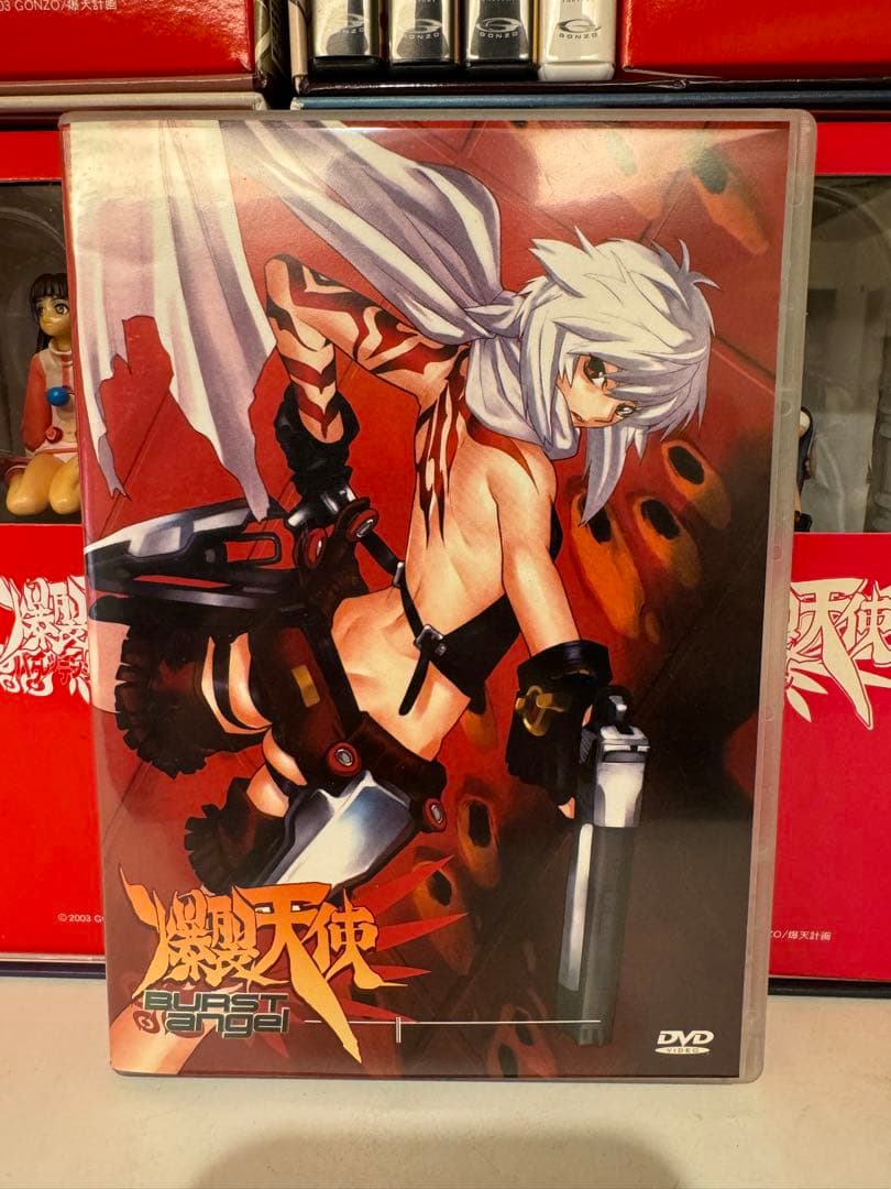 爆裂天使 DVD 全12巻 特典フィギュア付き　海外版付き